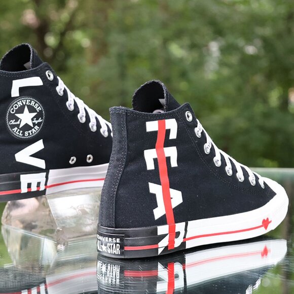 Converse Chuck Taylor All Star Hi Fear Love - Picture 11 of 13